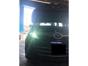 マツダ ビアンテ 持ち込み HID 取り付け