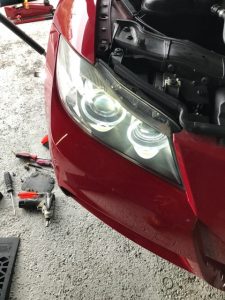 BMW　３シリーズ　イカリング　LED化