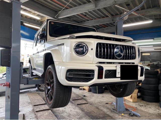 メルセデス・ベンツ W463 G63 AMG 車検整備 現行ゲレンデの外観