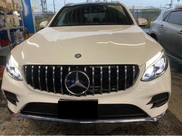 メルセデス・ベンツ GLC X253 パナメリカーナ グリル交換 | 『ベンツの 